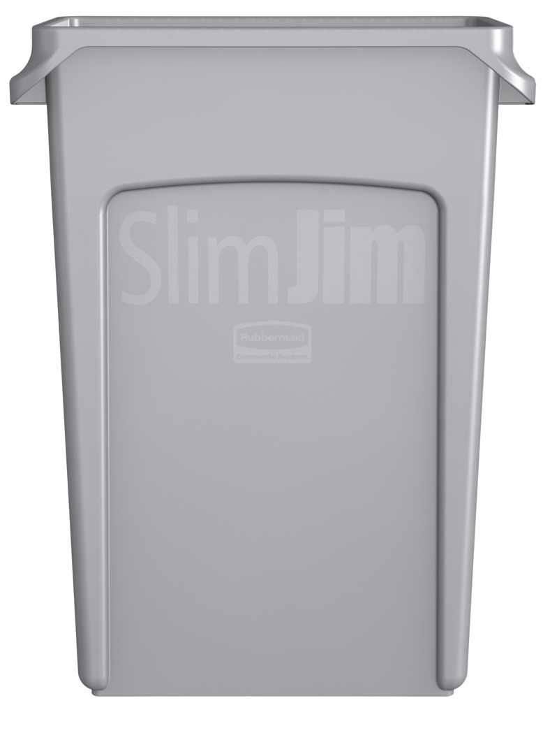 Vented Slim Jim コンテナ 87L (23ガロン) 黒